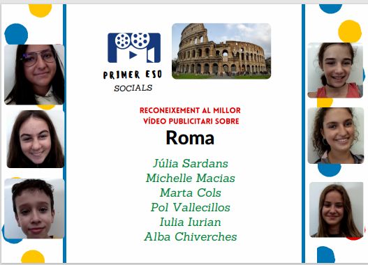 Vídeo publicitari sobre la ciutat de Roma