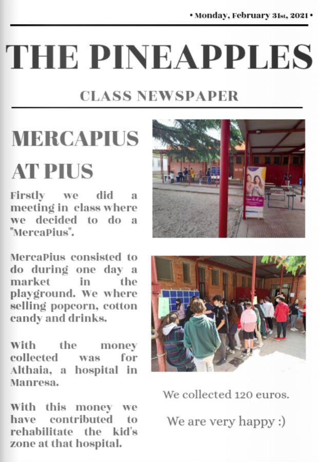 Class newspaper