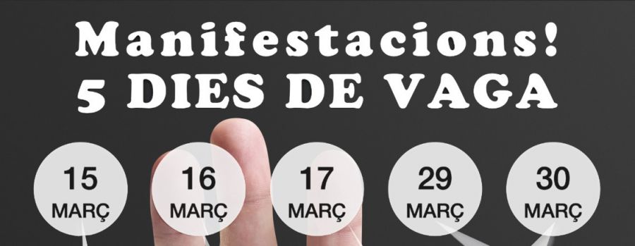 Afectació vaga 15 de març