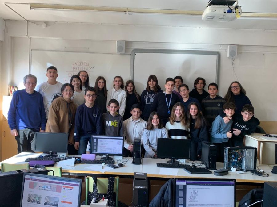 Un grup d’alumnes de 1r i 2n d’ESO participen al concurs Problemes a l’esprint i ho fan d’allò més bé!
